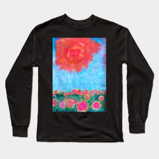 “Bright Sunshiny Day” by Margo Humphries Long Sleeve T-Shirt